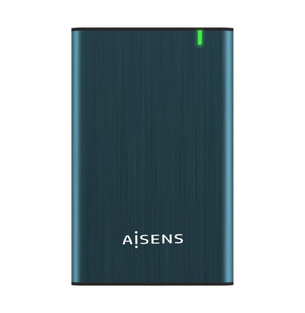 Caja Externa para Disco Duro de 2.5' Aisens ASE-2525PB/ USB 3.0/ Sin tornillos