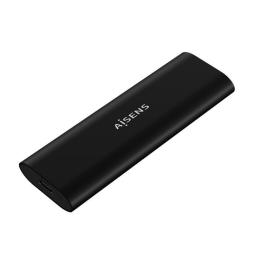 Caja Externa para Disco SSD M.2 SATA/NVMe Aisens ASM2-014B/ USB 3.2/ Sin tornillos