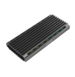 Caja Externa para Disco SSD M.2 SATA/NVMe Aisens ASM2-RGB011GR/ USB 3.2 Gen2/ Sin Tornillos