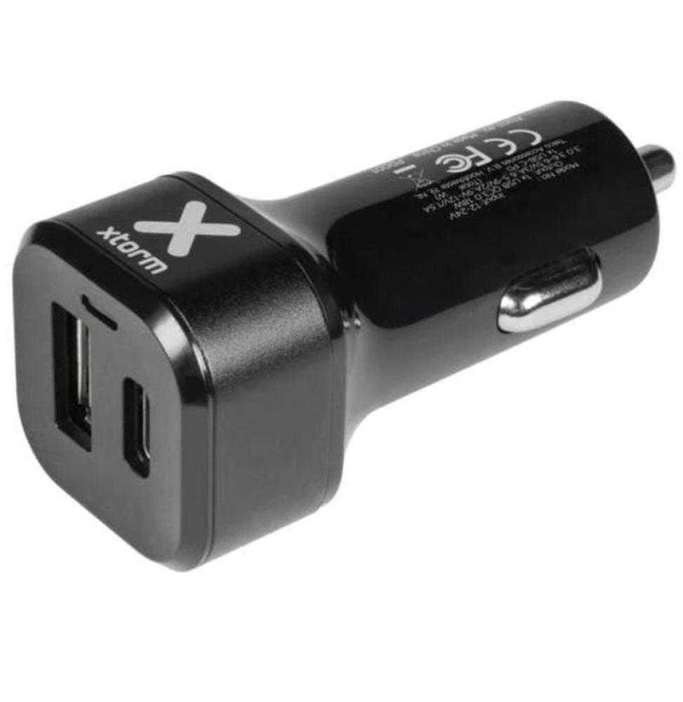 Cargador de Coche Xtorm AU203/ 1xUSB Tipo-C/ 1xUSB/ 48W