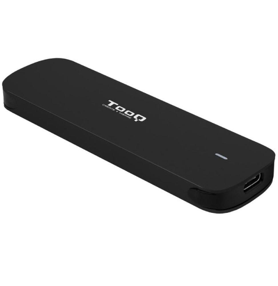 Caja Externa para Disco SSD M.2 NVMe TooQ TQE-2201B/ USB 3.1 Gen2/ Sin tornillos