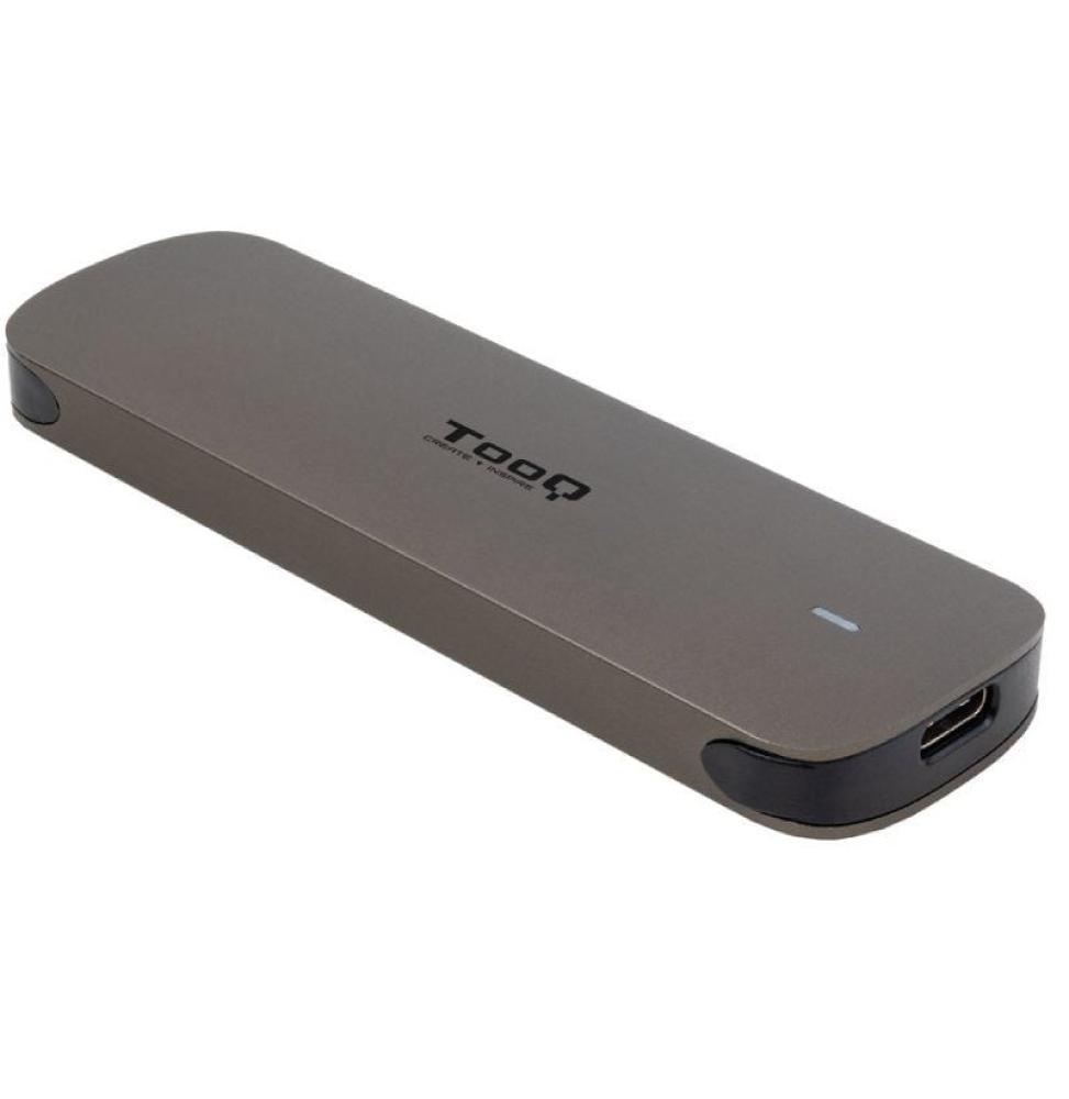 Caja Externa para Disco SSD M.2 NGFF TooQ TQE-2202BR/ USB 3.1 Gen2/ Sin tornillos