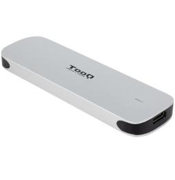 Caja Externa para Disco SSD M.2 NGFF TooQ TQE-2202S/ USB 3.1 Gen2/ Sin tornillos