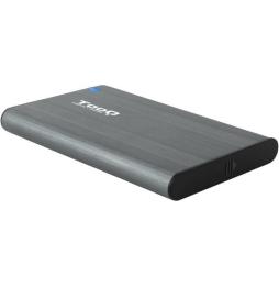 Caja Externa para Disco Duro de 2.5' TooQ TQE-2503G/ USB 3.1/ Sin Tornillos