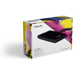 Caja Externa para Disco Duro de 2.5' TooQ TQE-2526B/ USB 3.1