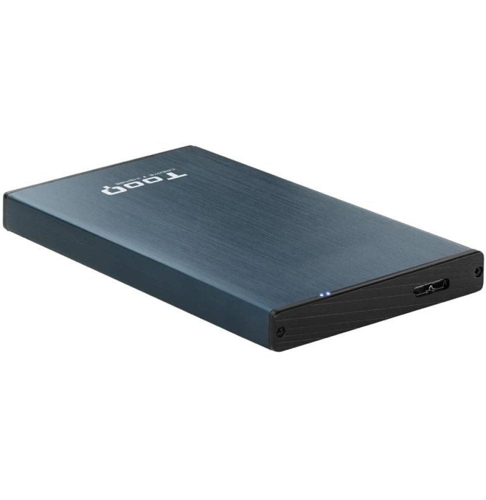 Caja Externa para Disco Duro de 2.5' TooQ TQE-2527PB/ USB 3.1