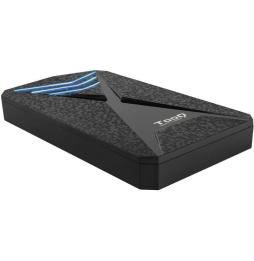 Caja Externa Gaming para Disco Duro de 2.5' TooQ TQE-2550BL/ USB 3.1/ Sin tornillos