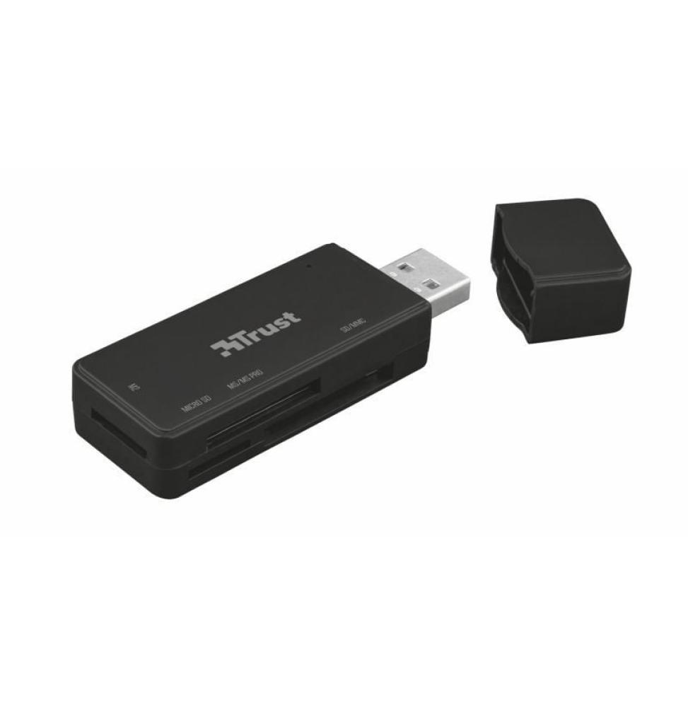 Lector de Tarjetas Externo Trust Nanga 21935/ USB 3.1