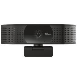 Webcam Trust TW-350/ Enfoque Automático/ 3840 x 2160 4K UHD