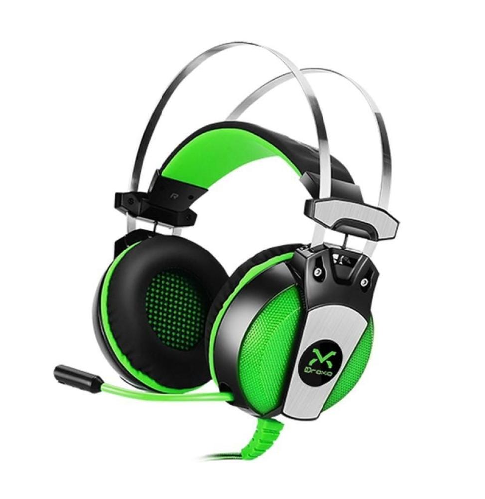 Auriculares Gaming con Micrófono Droxio Hadlok/ Jack 3.5/ Verde