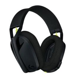 Auriculares Gaming Inalámbrico con Micrófono Logitech G435/ Bluetooth/ Negro y Amarillo Fluorescente