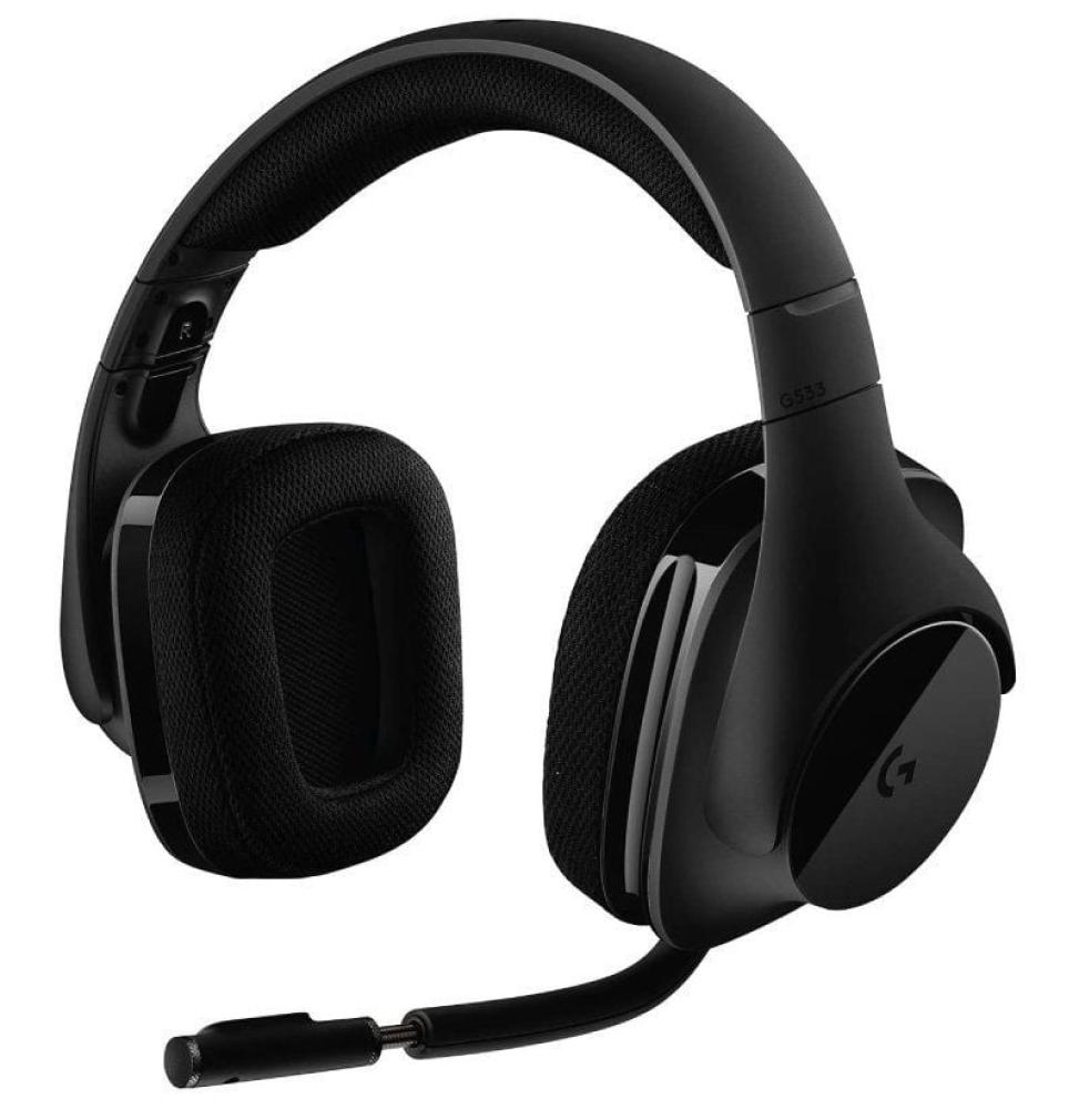 Auriculares Gaming Inalámbricos con Micrófono Logitech G533/ Negros