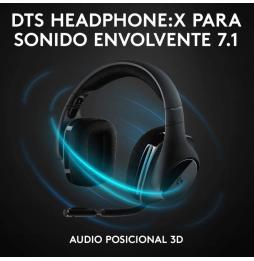 Auriculares Gaming Inalámbricos con Micrófono Logitech G533/ Negros