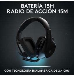 Auriculares Gaming Inalámbricos con Micrófono Logitech G533/ Negros