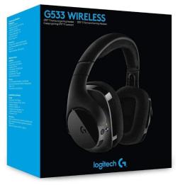 Auriculares Gaming Inalámbricos con Micrófono Logitech G533/ Negros