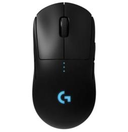 Ratón Gaming Inalámbrico Logitech G PRO/ Batería recargable/ Hasta 25600 DPI/ Negro