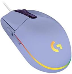 Ratón Gaming Logitech G102 Lightsync/ Hasta 8000 DPI/ Violeta