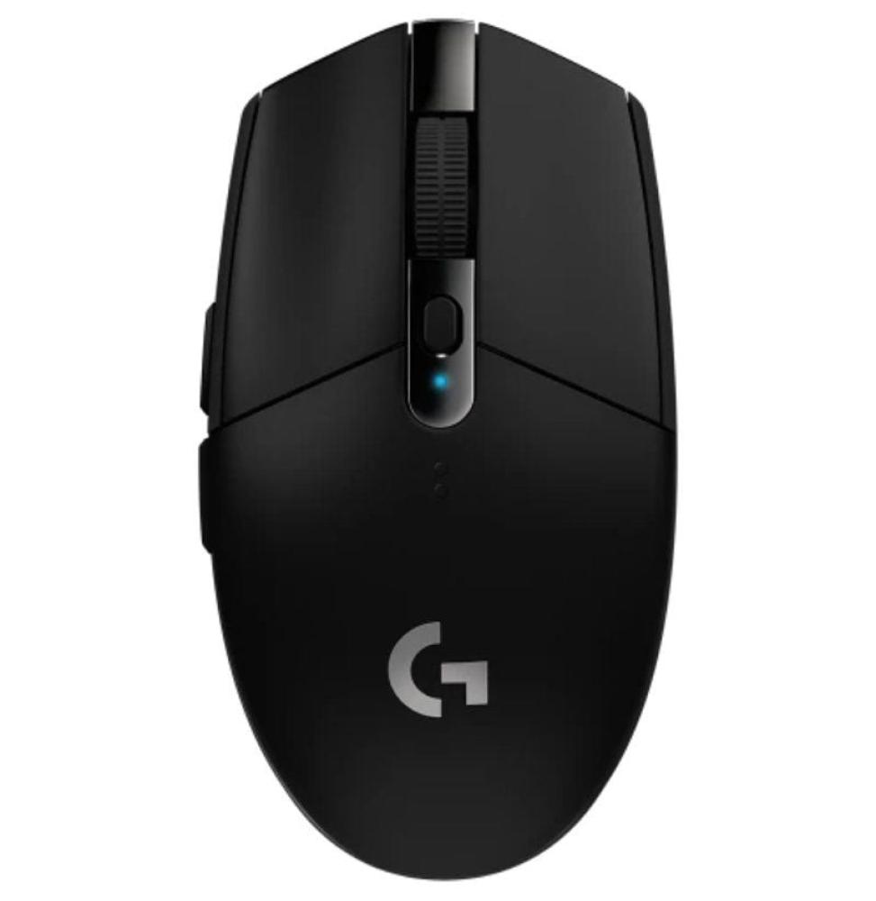 Ratón Gaming Inalámbrico Logitech G305 Lightspeed/ Batería recargable/ Hasta 12000 DPI/ Negro