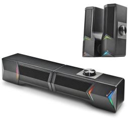 Altavoces - Barra de Sonido con Bluetooth NGS GSX-B1200/ 12W/ 2.0/ Negros