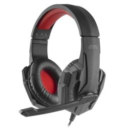 Auriculares Gaming con Micrófono Mars Gaming MH020/ Jack 3.5/ Rojos