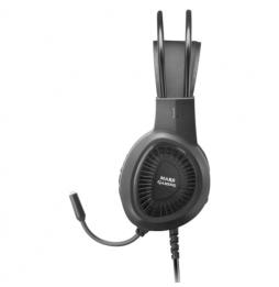 Auriculares Gaming con Micrófono Mars Gaming MH120/ Jack 3.5/ Negros