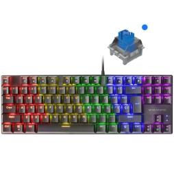 Teclado Gaming Mecánico Mars Gaming MK80BES/ Switch Azul