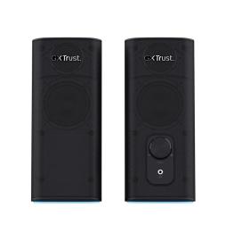 Altavoces con Bluetooth Trust Gaming GXT 612 Cetic/ 20W/ 2.0/ Negros