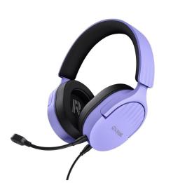 Auriculares Gaming con Micrófono Trust Gaming GXT 489 Fayzo/ Jack 3.5/ Morados