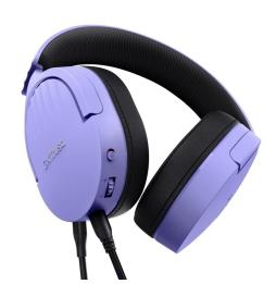 Auriculares Gaming con Micrófono Trust Gaming GXT 489 Fayzo/ Jack 3.5/ Morados