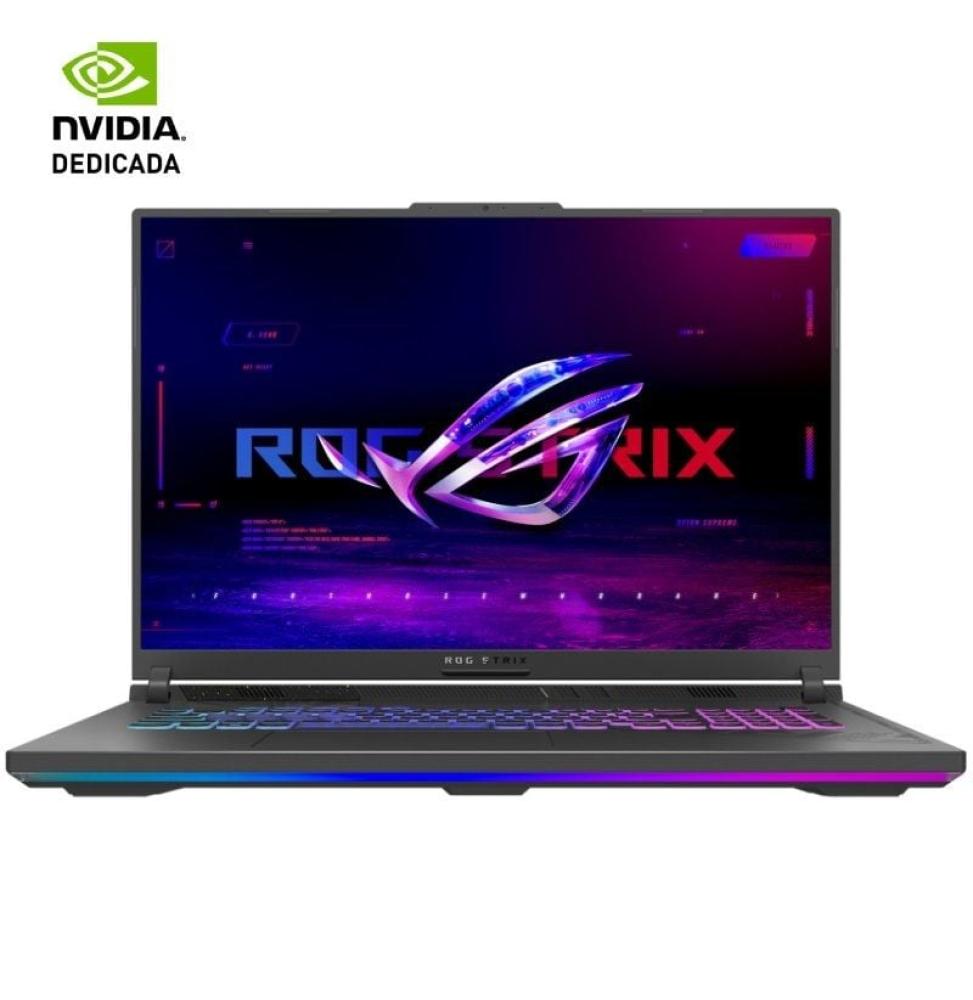 Portátil Gaming Asus ROG Strix G18 G814JIR-N6002 Intel Core i9-14900HX/ 32GB/ 1TB SSD/ GeForce RTX 4070/ 18'/ Sin Sistema Operat