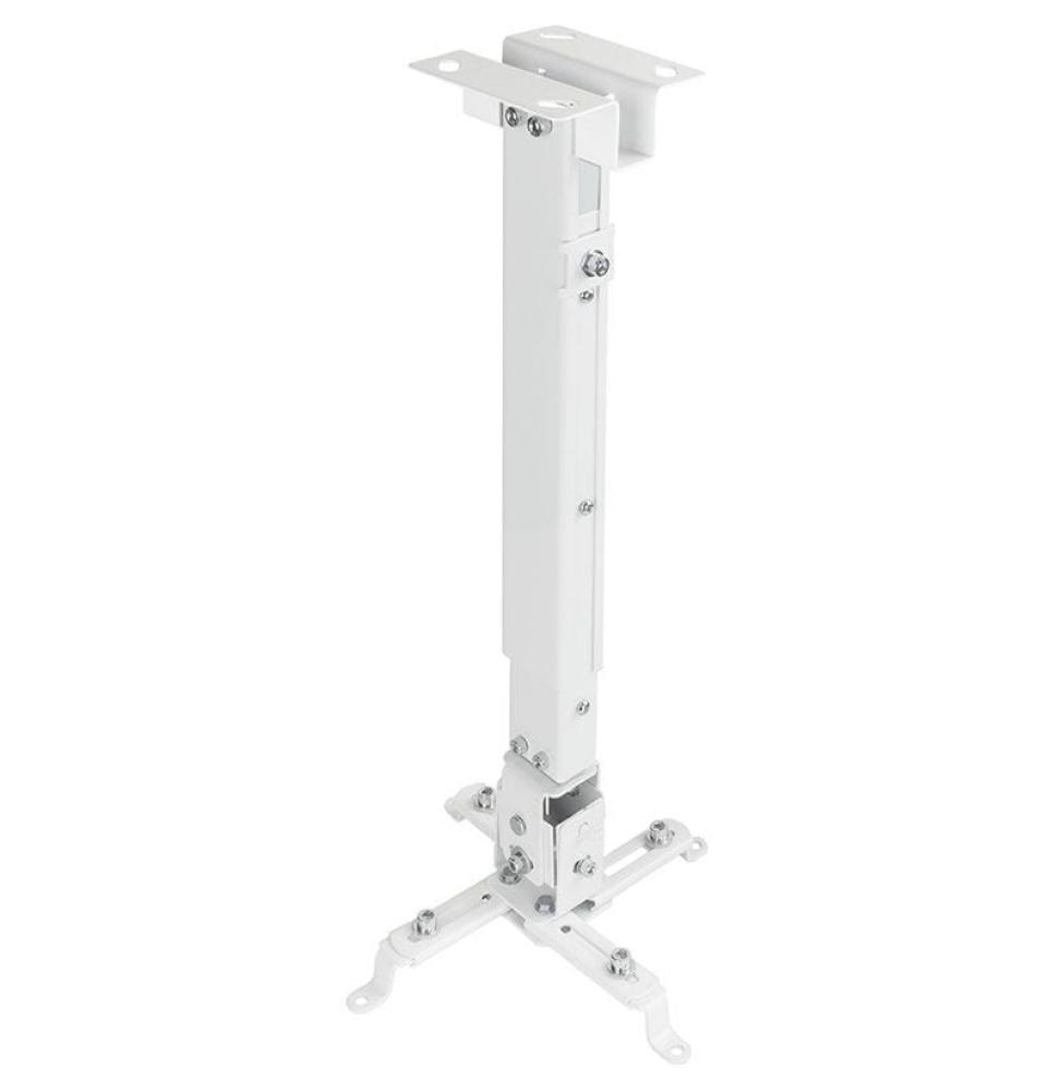 Soporte de Techo para Proyector TooQ PJ2012T-W/ Inclinable/ hasta 20kg