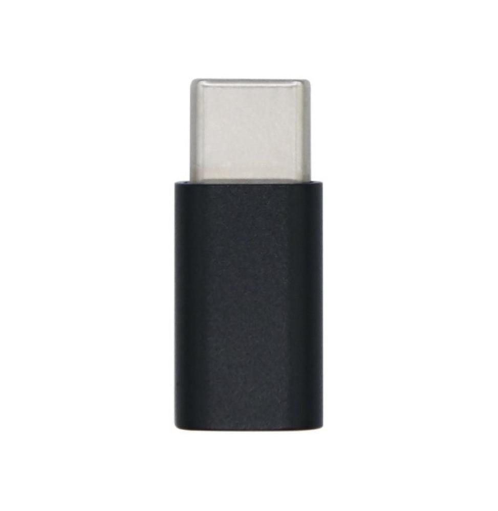 Adaptador USB 2.0 Tipo-C Aisens A108-0414/ USB Tipo-C Macho - Micro USB Hembra