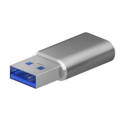 Adaptador USB 3.2 GEN2 Aisens A108-0677/ USB Tipo-C Hembra - USB Macho