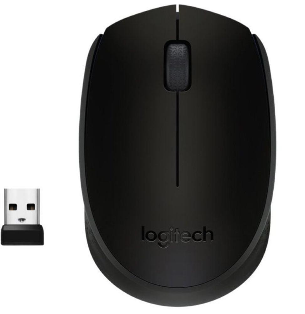 Ratón Inalámbrico Logitech B170/ Hasta 1000 DPI