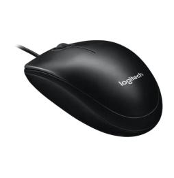 Ratón Logitech M100/ Hasta 1000 DPI/ Negro