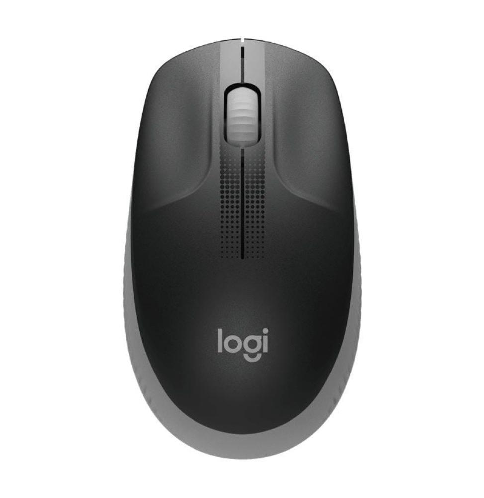 Ratón Inalámbrico Logitech M190/ Hasta 1000 DPI/ Gris Medio