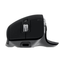 Ratón Ergonómico Inalámbrico por Bluetooth Logitech MX Master 3S For Mac/ Batería recargable/ Hasta 8000 DPI/ Gris Espacial