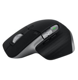 Ratón Ergonómico Inalámbrico por Bluetooth Logitech MX Master 3S For Mac/ Batería recargable/ Hasta 8000 DPI/ Gris Espacial