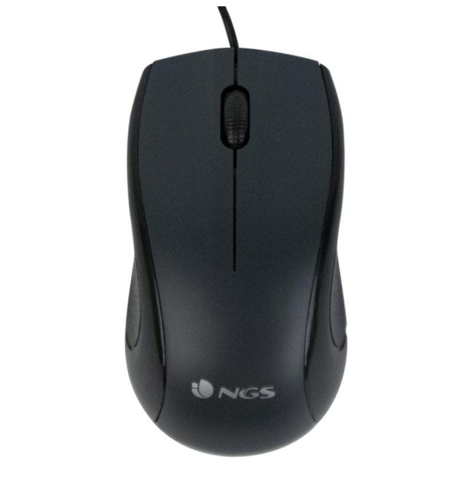 Ratón NGS Black Mist/ Hasta 1000 DPI