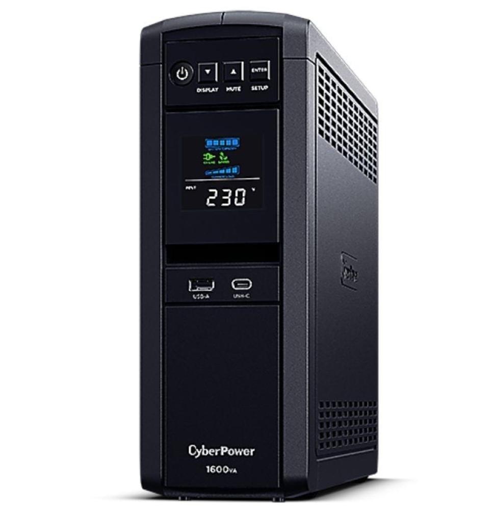 SAI Línea Interactiva Cyberpower CP1600EPFCLCD/ 1600VA-1000W/ 6 Salidas/ Formato Torre