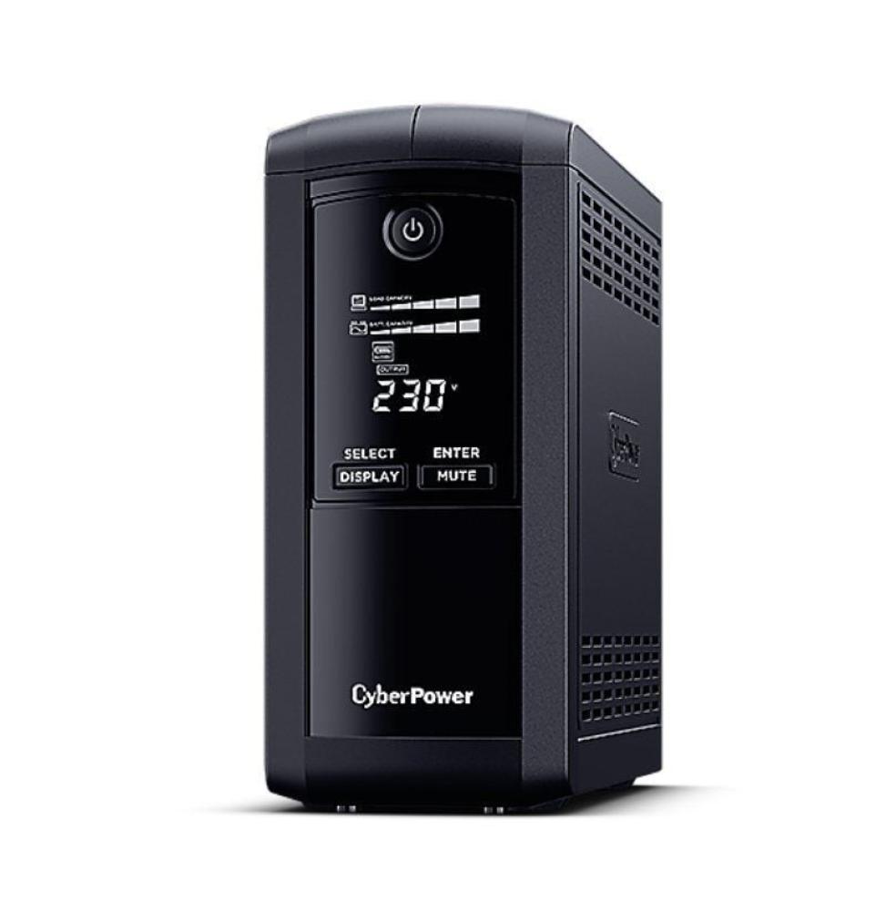 SAI Línea Interactiva Cyberpower VP1000ELCD/ 1000VA-550W/ 4 Salidas/ Formato Torre