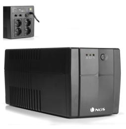 SAI Offline NGS Fortress 1500 V2/ 1200VA-720W/ 4 Salidas/ Formato Torre