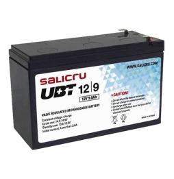 Batería Salicru UBT 12/9 compatible con SAI Salicru según especificaciones