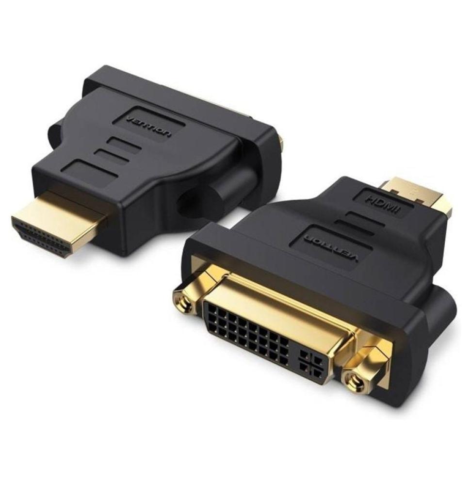 Adaptador HDMI Vention ECCB0/ HDMI Macho - DVI (24+5)  Hembra