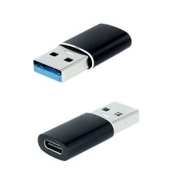 Adaptador USB 3.1 Nanocable 10.02.0012/ USB Macho - USB Tipo-C Hembra