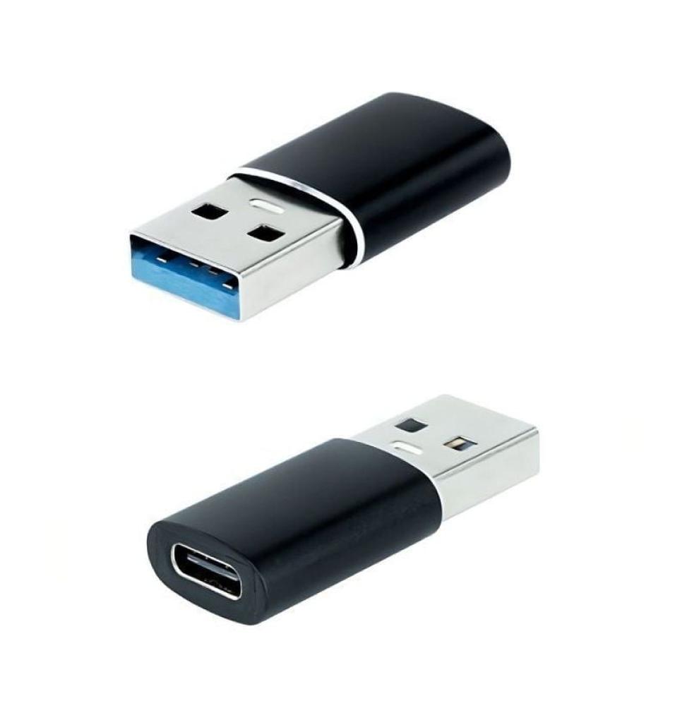 Adaptador USB 3.1 Nanocable 10.02.0012/ USB Macho - USB Tipo-C Hembra