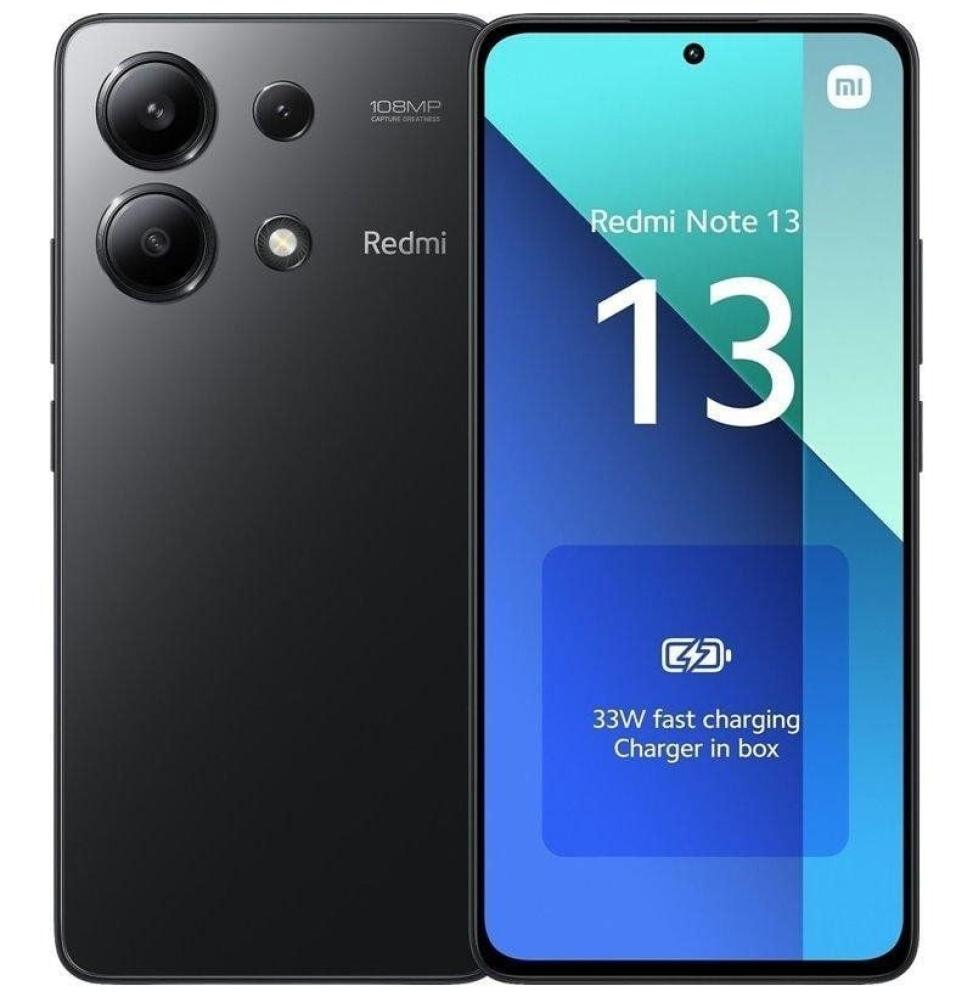 Smartphone Xiaomi Redmi Note 13 6GB/ 128GB/ 6.67'/ Negro