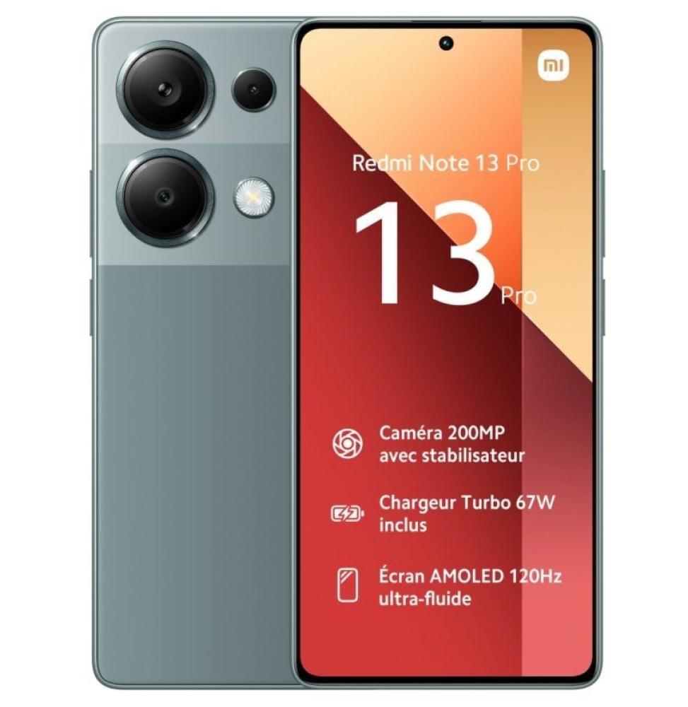 Smartphone Xiaomi Redmi Note 13 Pro 12GB/ 512GB/ 6.67'/ Verde