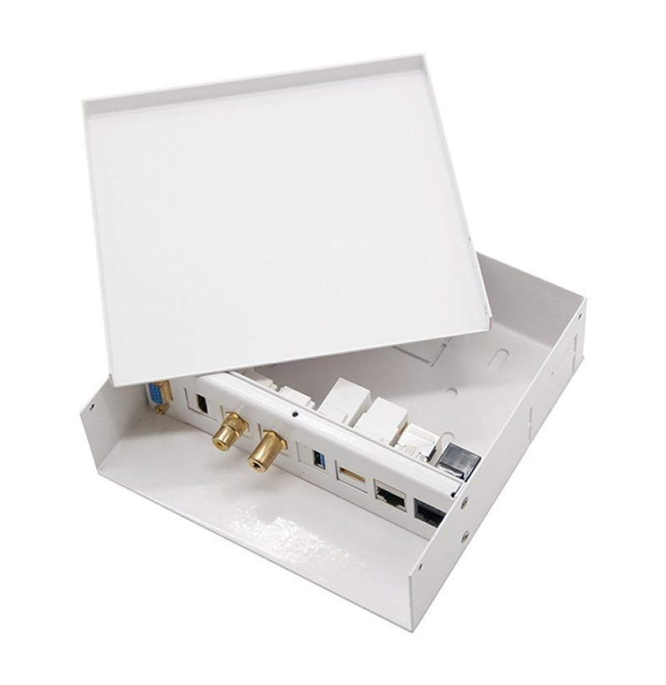 Caja de Conexiones Nanocable 10.35.0003/ VGA - HDMI - Jack 3.5 - RCA - USB 3.0 - USB 2.0 - 2x RJ45