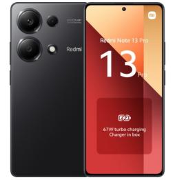 Smartphone Xiaomi Redmi Note 13 Pro NFC 8GB/ 256GB/ 6.67'/ Negro